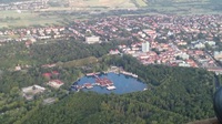 Hévízi-tó hőlégballonból
